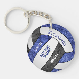 Blue black sport fillette de volley-ball