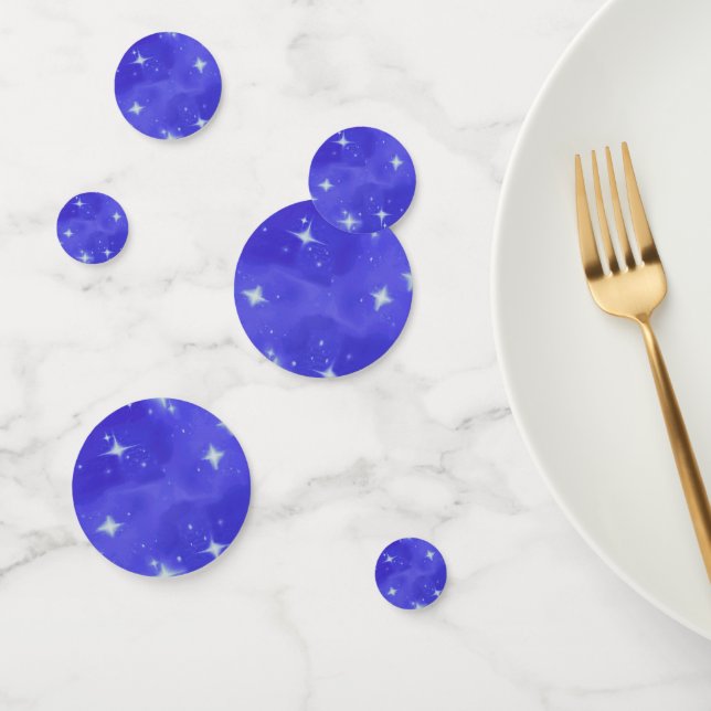 Blue Bling Geburtstagsparty Table Confetti Konfetti (Gruppe)