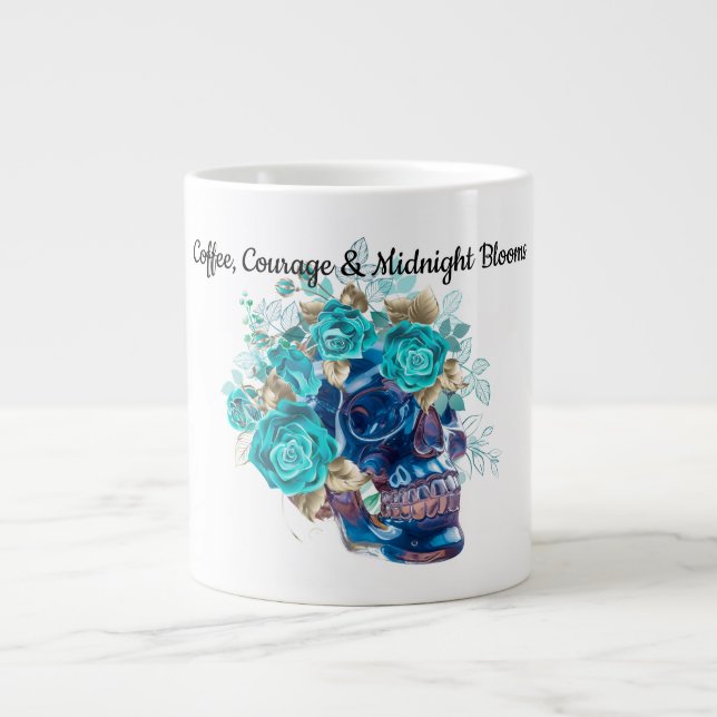 Blue Bloom Requiem Jumbo-Tasse (Vorderseite)