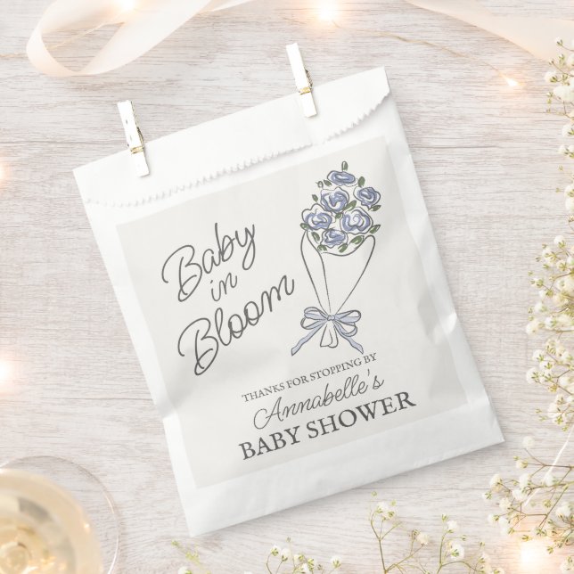Blue Blume Market Frische Blumendusche Geschenktütchen (Ausgeschnitten)