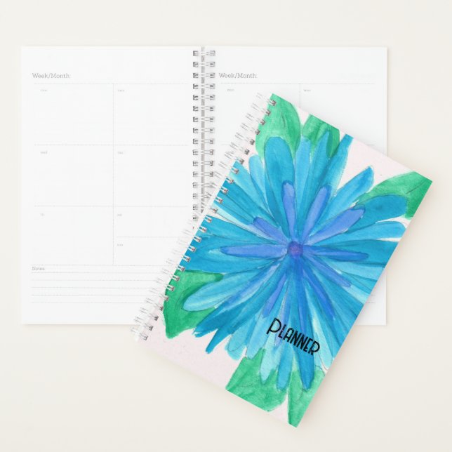 Blue Blume Planner Planer (Anzeige)