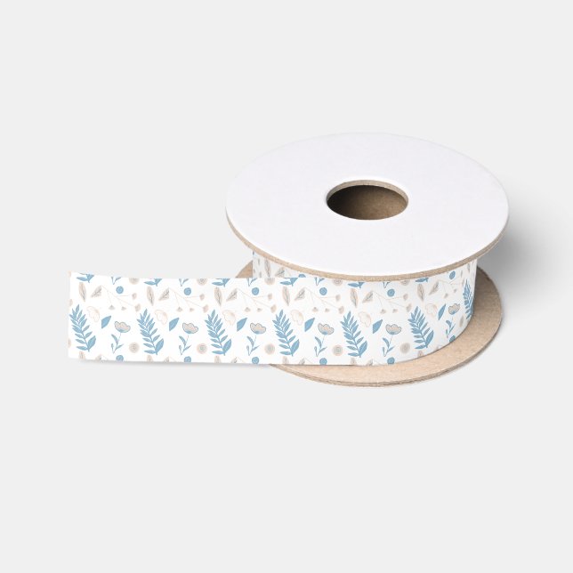 Blue Blume Ribbon Satinband (Spule)