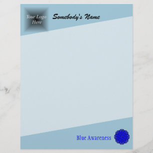 Blue Blume Ribbon von Kenneth Yoncich