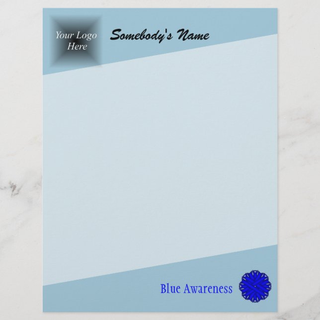 Blue Blume Ribbon von Kenneth Yoncich (Vorderseite)