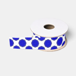 Blue Blume Ribbon von Kenneth Yoncich Ripsband