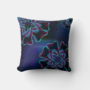 Blue Blume Tooth Design Zahnkissen Kissen