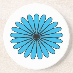 Blue Blume Untersetzer