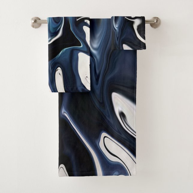 Blue blurred pattern (En situation)