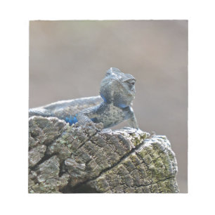Blue Bly Alligator Lizard Notizblock