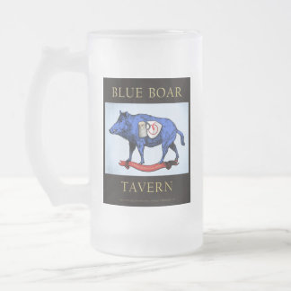 Blue Boar Tavern Mattierte Tasse