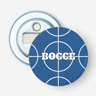 Blue Boccia Boule ouvre-bouteille aimant réfrigéra