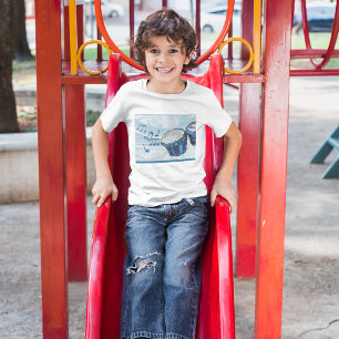 Blue Bongo Drum Music T - Shirt