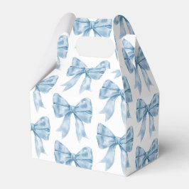 Blue Bow Baby Dusche Geschenkschachtel