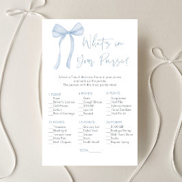 Blue Bow Coquette Boy Was ist in deinem Handspiel