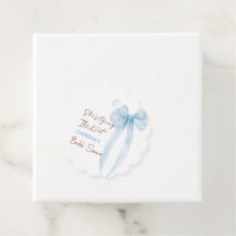 Blue Bow Sie bindet das Brautparty des Knotens