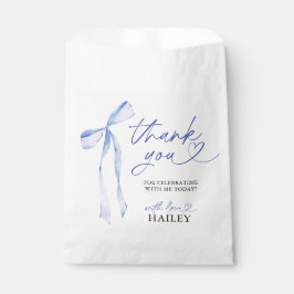 Blue Bow Sie bindet das Brautparty des Knotens Geschenktütchen