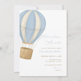 Blue Boy Adventure erwartet die Einladung zur Baby