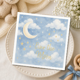 Blue Boy Baby Shower Serviette