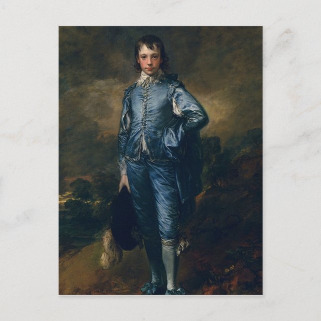 Blue Boy Postkarte (Vorderseite)