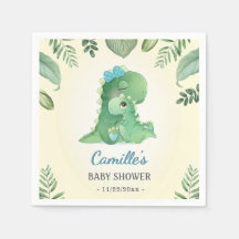 Blue Boy Wild Dinosaur Baby Dusche Sprinktisch