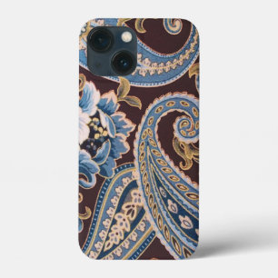 Blue Brown Vintag Paisley New Case-Mate iPhone Hülle