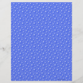 Blue Bubbles Scrapbook Paper