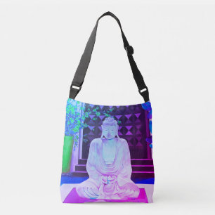 Blue Buddha Crossbody Bag Tragetaschen Mit Langen Trägern