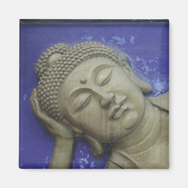 Blue Buddha Magnet (Vorne)