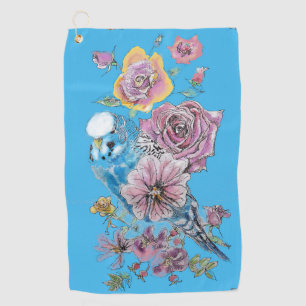 Blue Budgie Giro del Malcantone Golfhandtuch