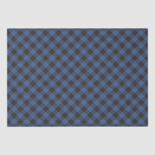 Blue Buffalo Kariert Checkered Seidenpapier