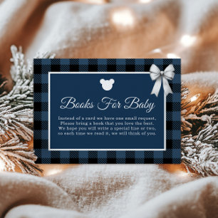 Blue Buffalo Karo-Bär Bücher für Baby Karte