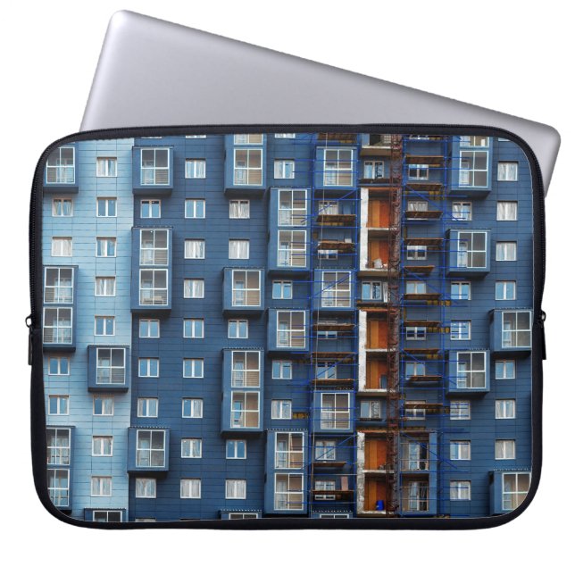 BLUE BULDINGS LAPTOPSCHUTZHÜLLE (Vorderseite)
