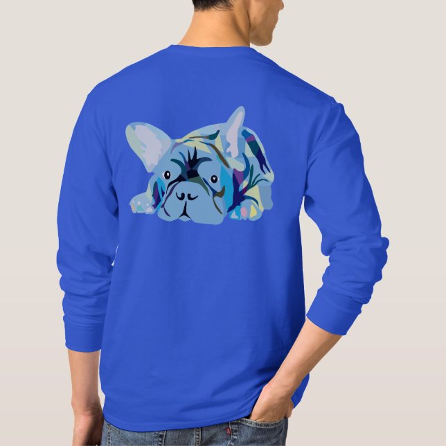 Blue Bulldog T-Shirt (Rückseite)