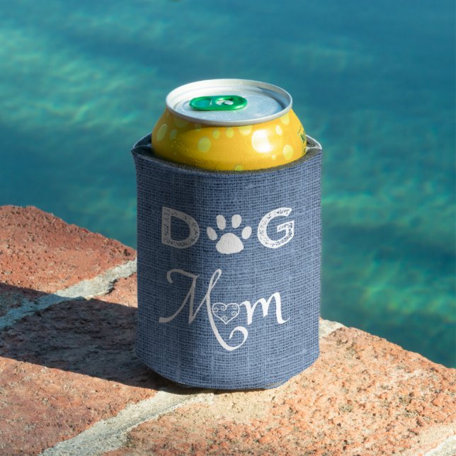 Blue Burlap Hund Mama Cooler Dosenkühler (In Situ Pool)