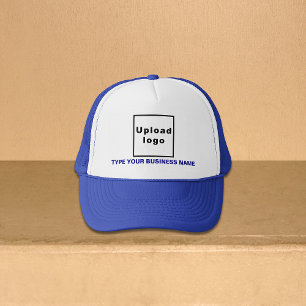 Blue Business Brand auf Trucker Hat Truckerkappe