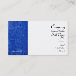 Blue Business Cards Visitenkarte