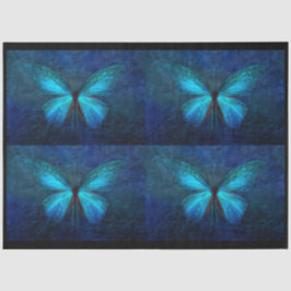 Blue Butterfly 4 Decoupage Tissue Paper Seidenpapier