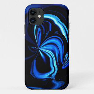 Blue Butterfly Abstrakt Case-Mate iPhone Hülle