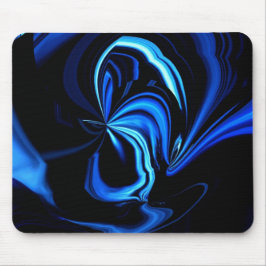Blue Butterfly Abstrakt Mousepad
