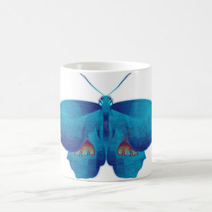 Blue Butterfly Art 4 Kaffeetasse