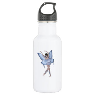 Blue Butterfly Fairy Princess Trinkflasche