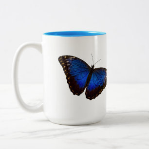 Blue Butterfly Flüge für Mama Mama Zweifarbige Tasse