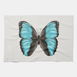 Blue Butterfly Insect Art Lover Geschirrtuch
