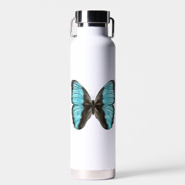 Blue Butterfly Insect Art Lover Trinkflasche