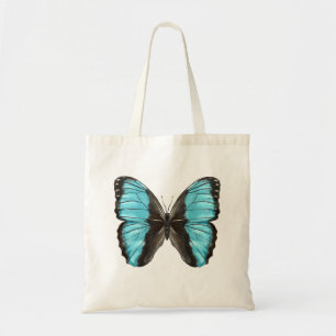 Blue Butterfly Insekt Art Tragetasche