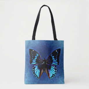 Blue Butterfly Tasche