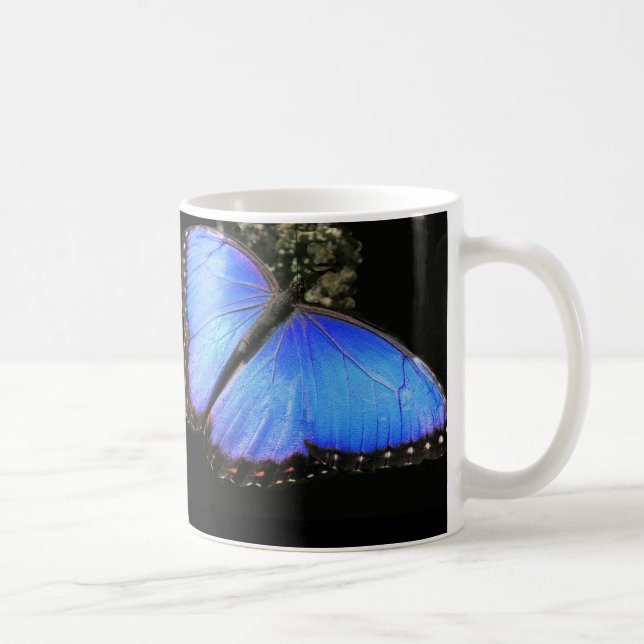 Blue Butterfly Tasse (Rechts)