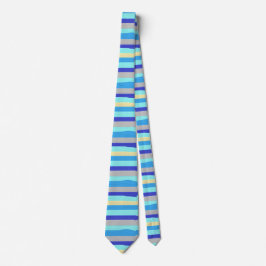 Blue Cabana Stripes Krawatte