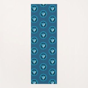 Blue Cahkara, Throat Chakra, Visuddha Yoga Mat Yogamatte