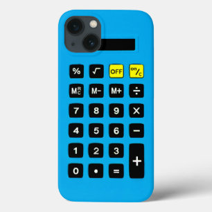 Blue Calculator mit Keypad Case-Mate iPhone Hülle
